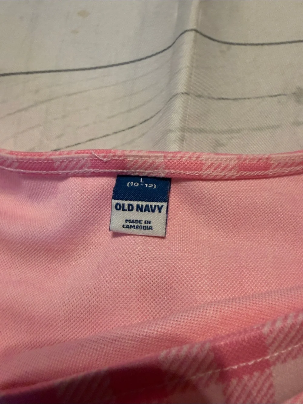 Old Navy Pink Gingham Sundress